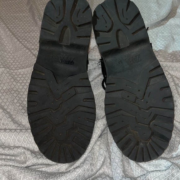 Zara Black Kids Jewel Boots Size 34 - Picture 10 of 15